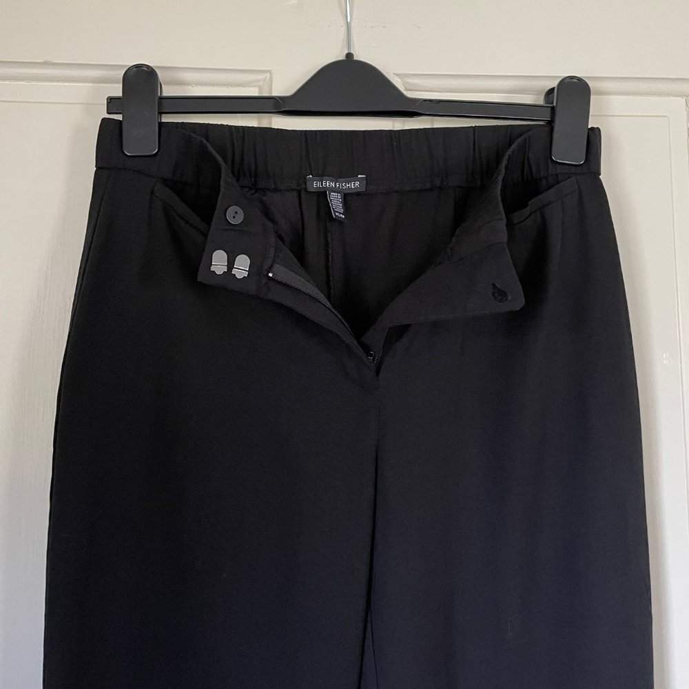Eileen Fisher Tencel Lycol Straight Leg Pants